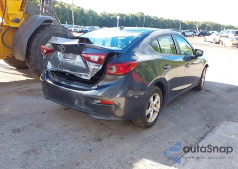 2016 Mazda Mazda3 I Touring из США, поврежденный, VIN 3MZBM1W7XGM265276